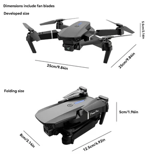SkyPro E88™:🎥📸4K UltraHD Doble Cámara para tomas de alto nivel - Imagen 4